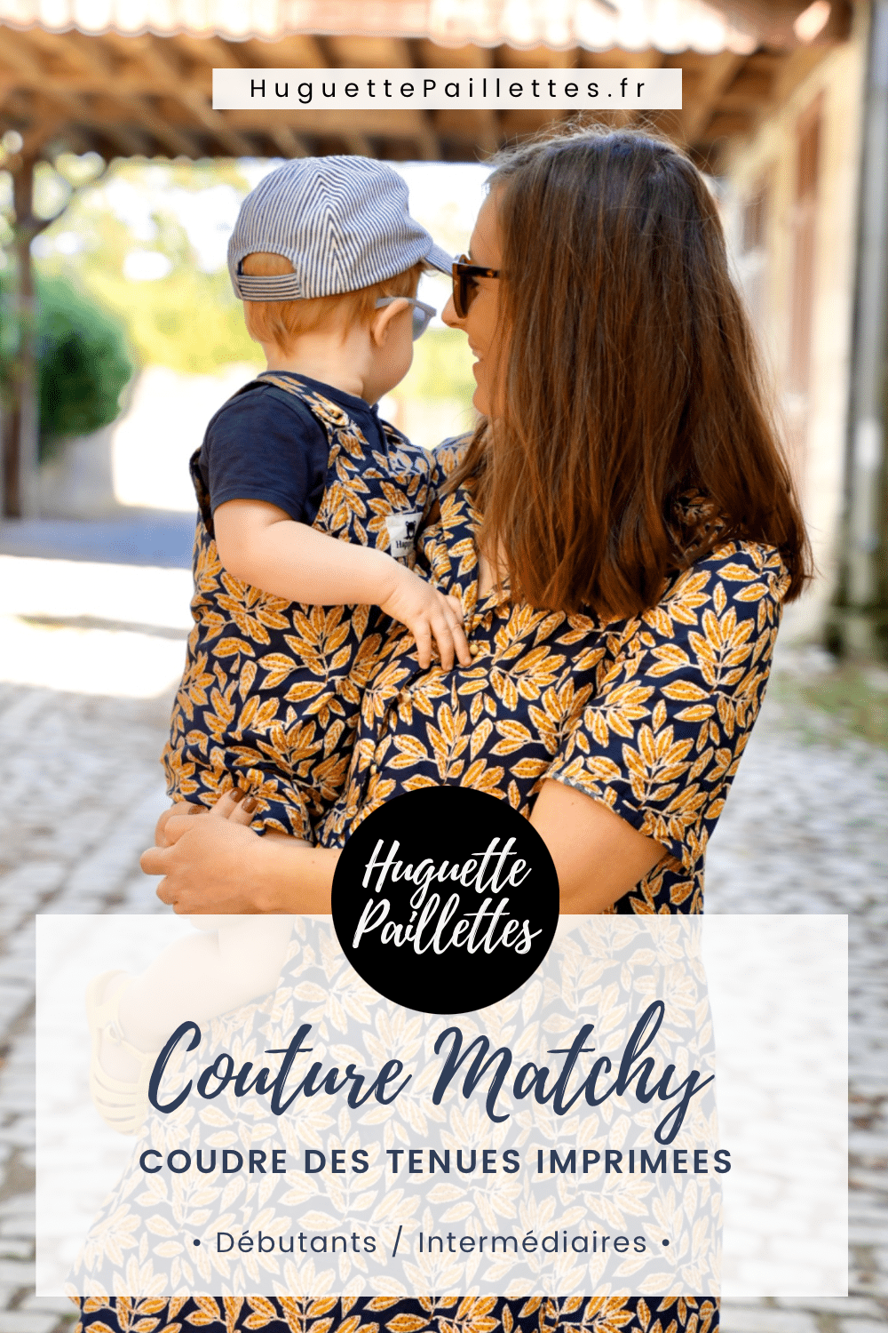 Matchy matchy mère fils | Huguette Paillettes couture